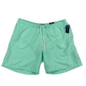 Club Room Mens Quick-Dry Performance Solid 7" Swim Trunks Mint Green 2XL
